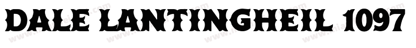 Dale LanTingHeiL(1097)字体转换